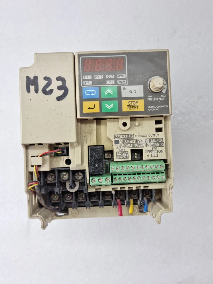 OMRON 3G3MV-A2015 INVERTER 3PH 3kVA 200-230VAC (USED CONDITION)